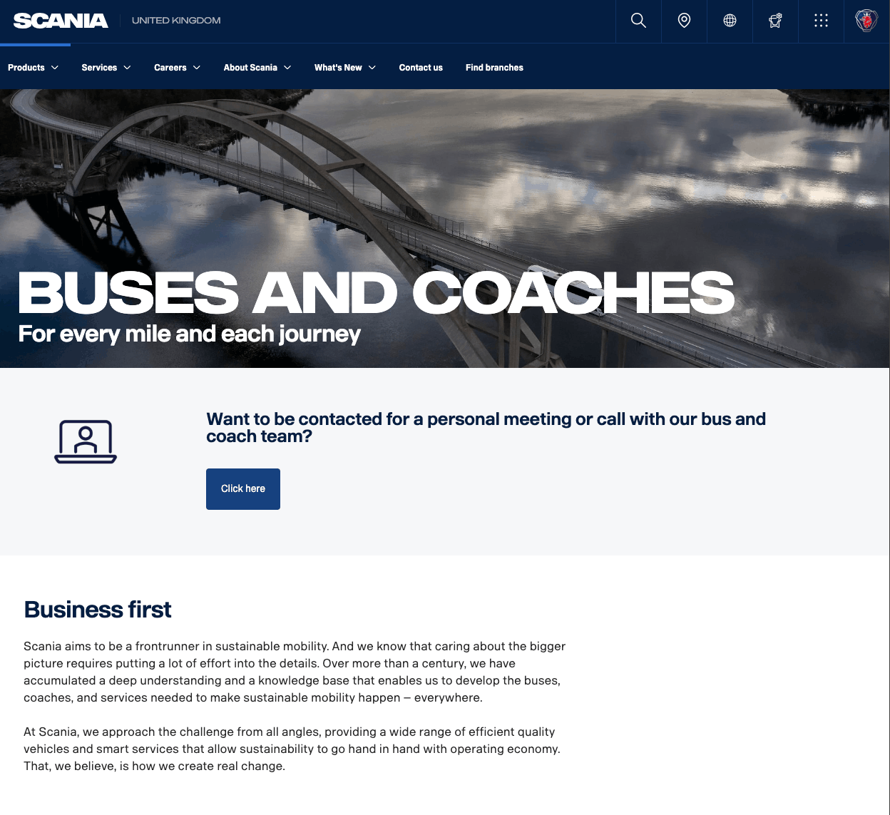 Scania Product Range