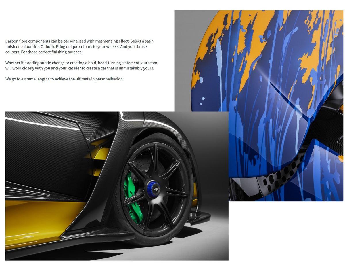 McLaren MSO website